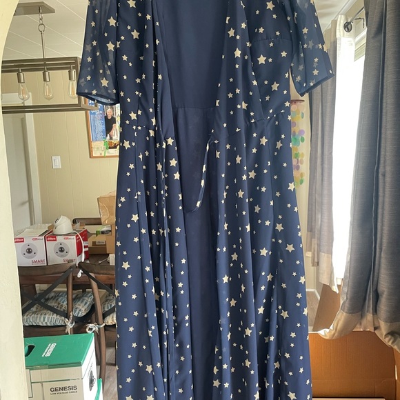 EShakti Wrap Star Dress size 4 - Picture 4 of 13